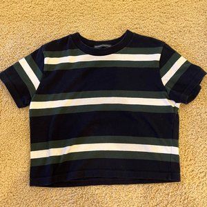 Brandy Melville | Multicolor Striped Cropped t-shirt